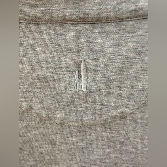 JOHNNIE-O Sully 1/4 Zip Pullover Light Gray Size M - Picture 8 of 13